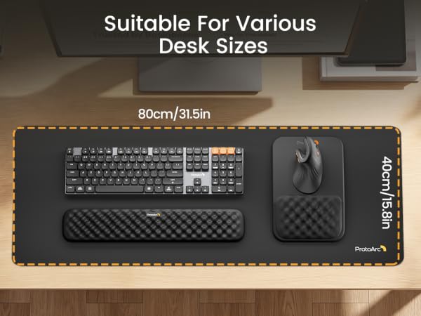 ergonomic mouse pad
