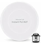 Silicone Lid for Instant Pot 8 Quart, Airtight Inner Pot Cover for Food Storage, Reusable, Microw...