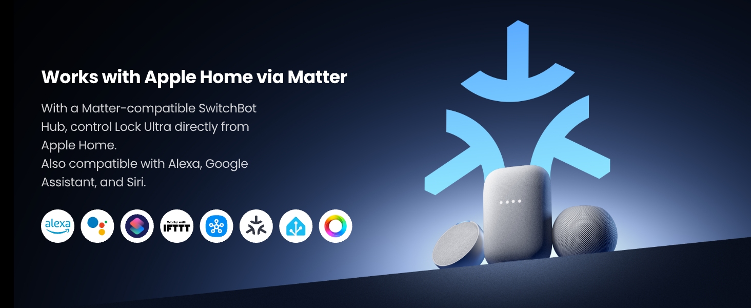 lock ultra&Hub Mini Matter&KeyPad Touch