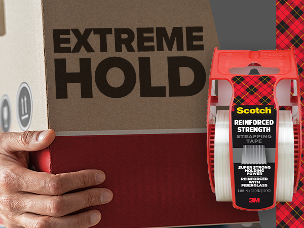 Scotch® Reinforced Strength Shipping Strapping Tape