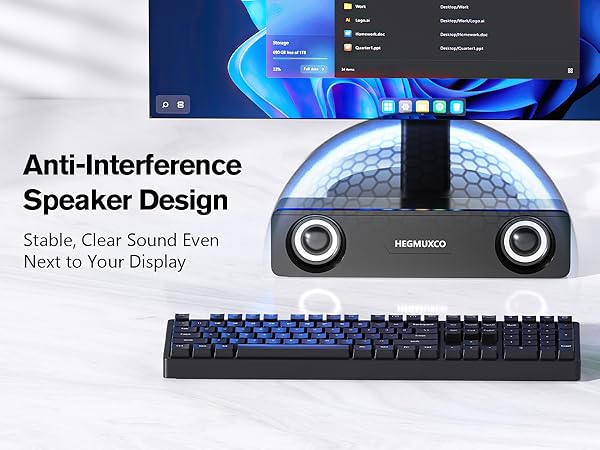 Computer Speakers for Desktop PC