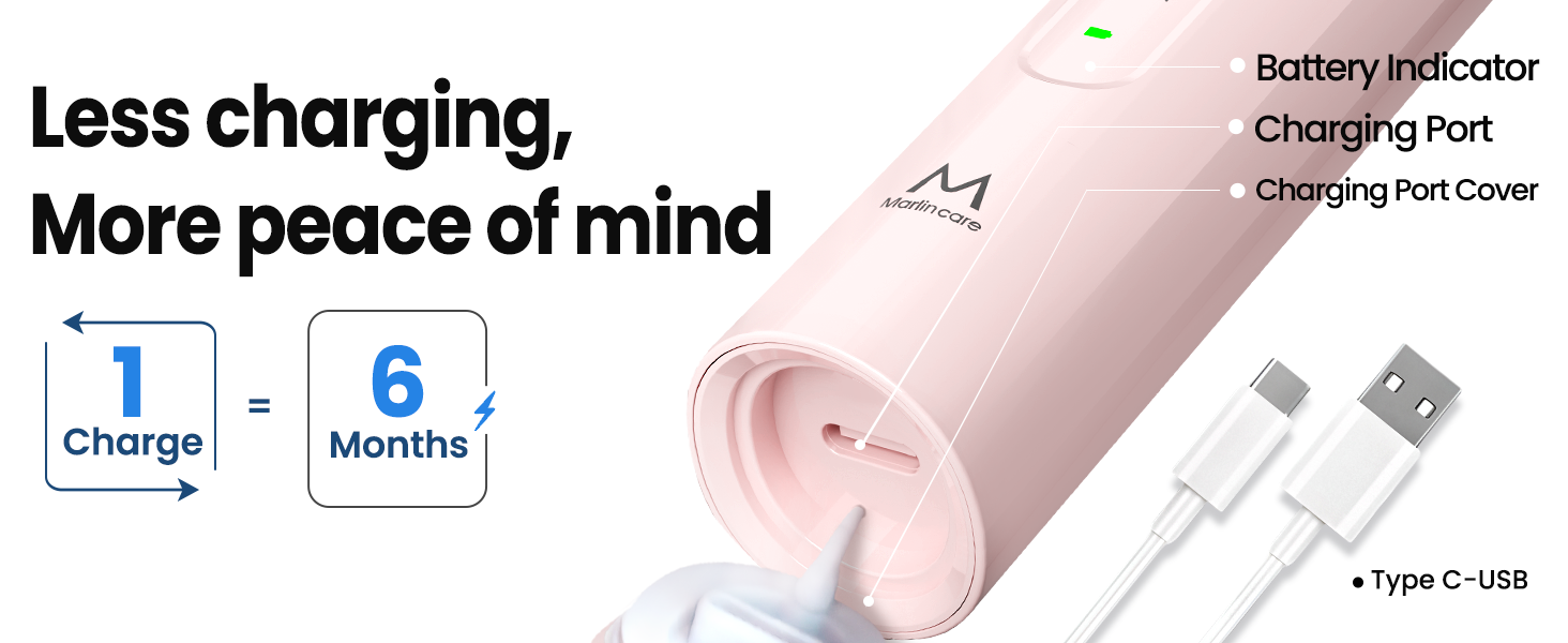 Marlincare electric toothbrush