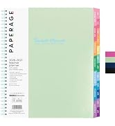 PAPERAGE Teacher Planner, Weekly & Monthly Academic Planner & Calendar, 12-Months, July 2026 - Ju...