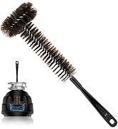 Garbage Disposal Cleaner Brush, Extra Long Handle for Deep Cleaning, 3D Nylon Brush Head Eliminat...