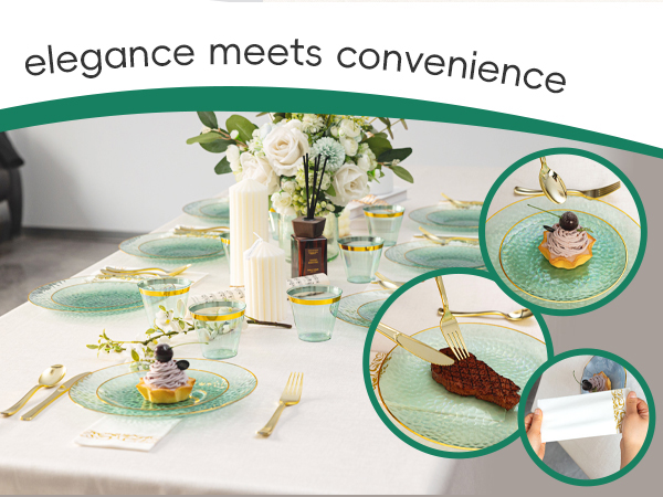 plastic plates sets