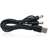 Charger Cord Replacement for Mini Educator E Collar ET 300/400 Series, 5V USB to DC Barrel Power ...