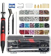 Hotfix Rhinestone Applicator Tool, Catcan Bedazzler Kit with Rhinestones for Clothing, Hotfix Rhi...