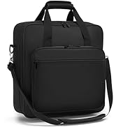 Padded Nylon Mixer Gig Bag Case, 15.4" x 15" x 5.1", Protector Gear Mixer Gig Bag with Removable ...