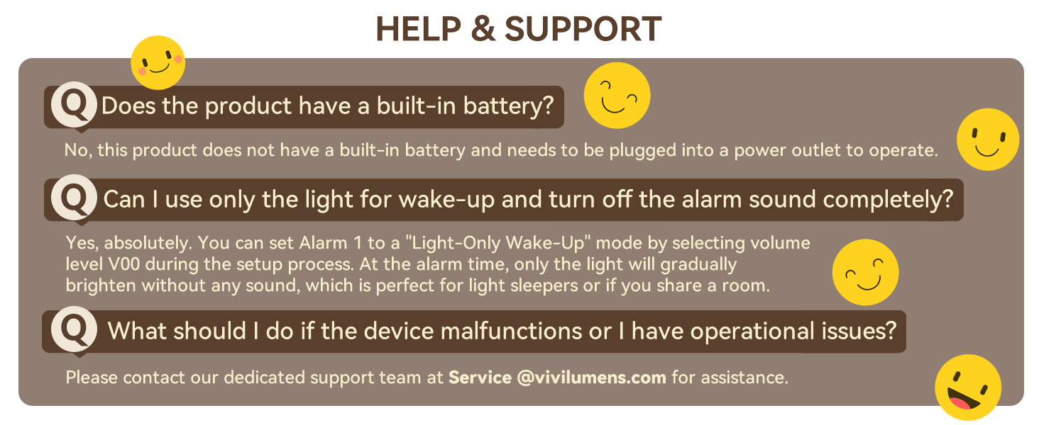 help and support