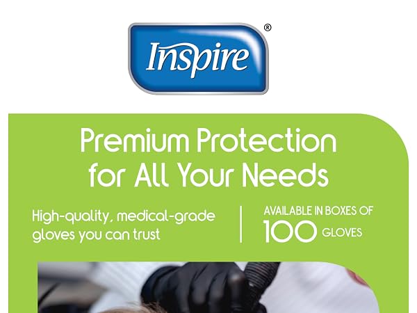 black Nitrile Gloves