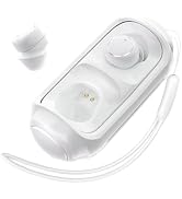 APZXTRK Mini Wireless Earbuds, Bluetooth 6.0 Half in-Ear Headphones with 360-Degree Rotating Caps...