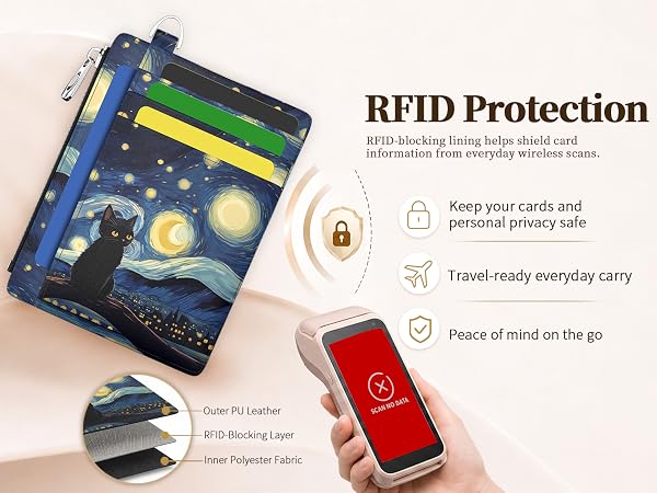 rfid wallet women