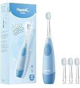 Papablic Rechargeable Kids Electric Toothbrush with Timer for Ages 4+ Child | with Brushing Timer...