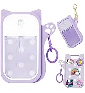 LEISENOR Silicone Case Compatible with Touchland Hand Sanitizer Spray (Fit for 1 FL OZ/30 mL Ver)...