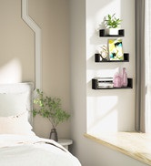 floating shelves