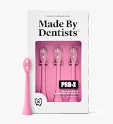 Made by Dentists PRO-X Replacement Brush Heads for Adults – Compatible with PRO-X Sonic Toothbrus...