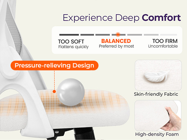 Bionic-Curved Design Chair for Support