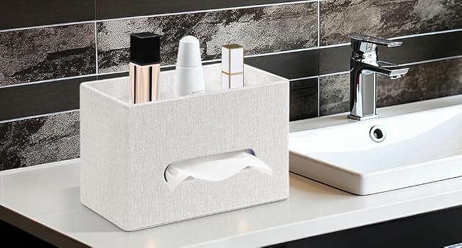 rectangular tissue box holder