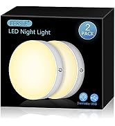 Ferswe Dimmable Touch Lights, 3000K Rechargeable Tap Light with 1000mAh Large Battery, Stick on L...