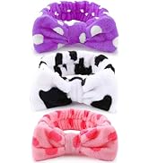 WSYUB 3PCS Spa Headbands, Headbands for Face Washing, Makeup Skincare Headbands for Girls Women S...