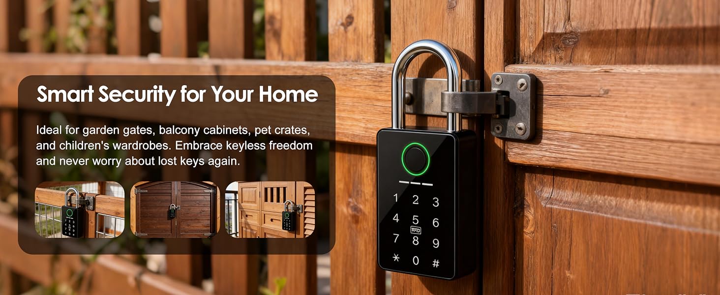 smart padlock