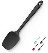 Heat Resistant Silicone Spoon Spatula, Doosu 600°F High Temp Flexible Cooking Spoons Kitchen Rubb...