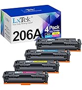 206A Toner Cartridges 4 Pack | Replacement for HP 206A 206X Toner Cartridge Compatible with HP Co...