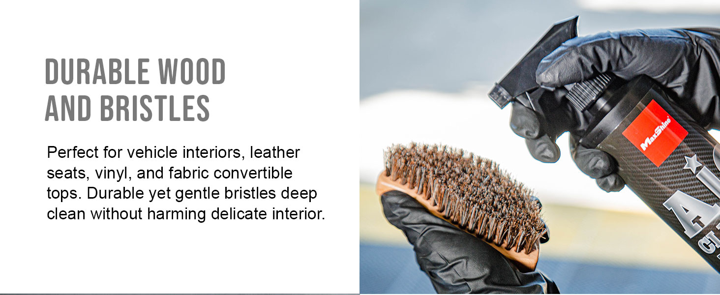 car interior cleaning brush