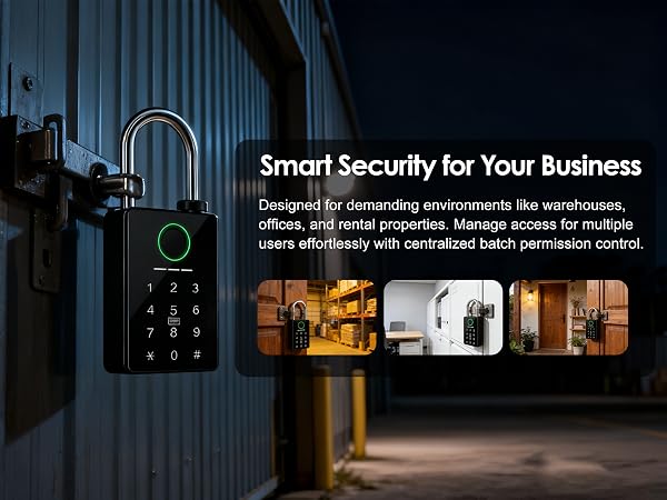 smart padlock