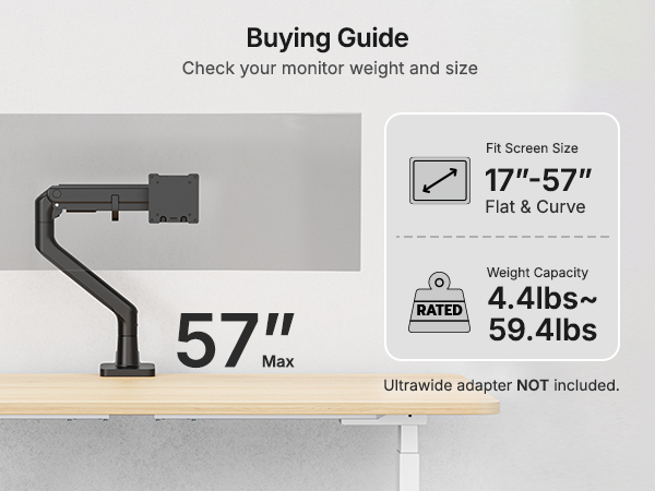 ultrawide monitor arm