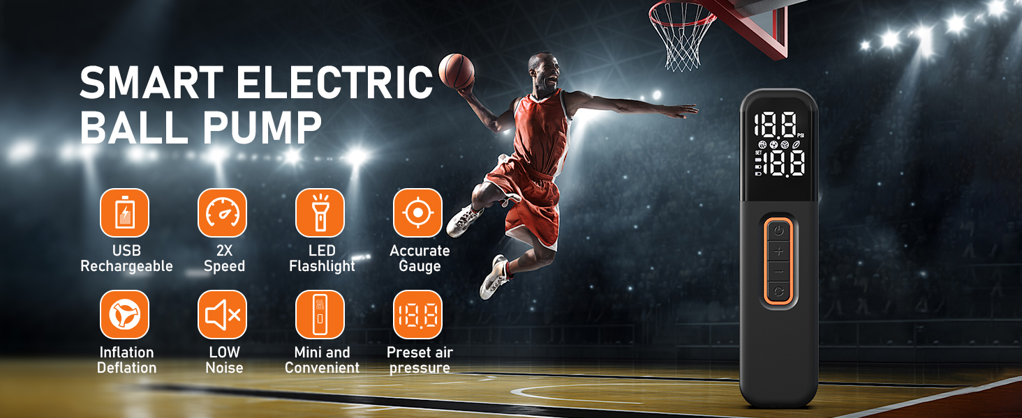 smart electric ball pump