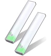 2 Pack Automatic Pantry Light, Wireless Closet Lights Two Motion Sensor Modes Light Battery Opera...