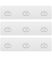 Lsnisni 3 Pack Storage Caddy Adhesive Replacement, Strong No Drill Waterproof Shower Adhesive Str...