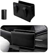 Yourkar Car Trash Can, Foldable Waterproof Leather Car Garbage Organizer Holder, Automotive Mini ...