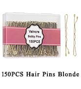 Vaincre Bobby Pin Hair Pins - 150 PCS Bobby Pins for Blonde Hair, Gold Hair Pin with Case (Blonde...