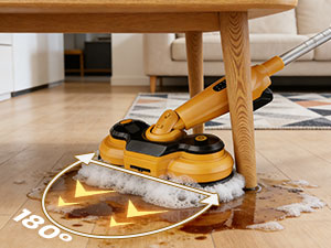 Multi-Angle Adjustment electric spin mop