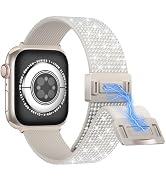 LETOID Stretchy Bands Designed for Apple Watch Band 38mm 40mm 41mm 42mm 44mm 45mm 46mm 49mm Women...
