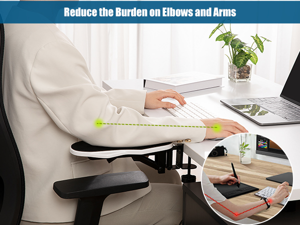Arm Rest Support for Desk