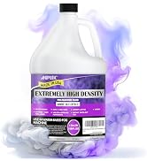 AGPTEK 1Gal Fog Machine Liquid, Extreme High Density Fog Juice, Water-Based | Fits 400-1500W Fogg...