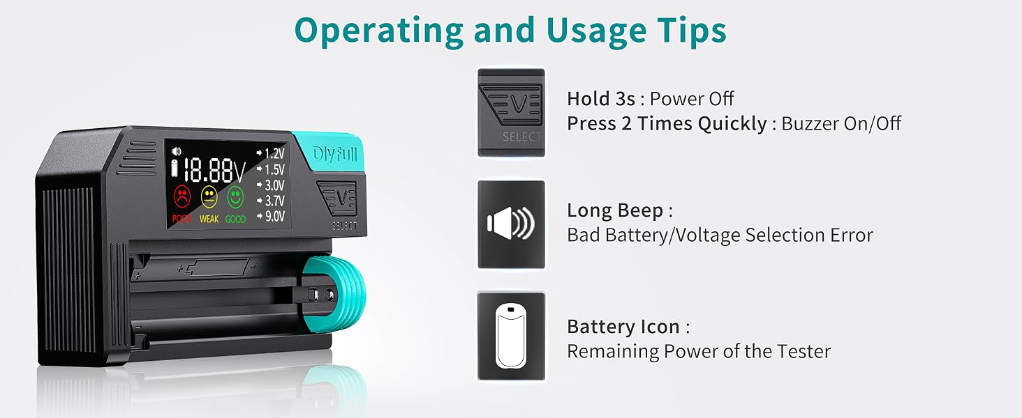 aa battery tester