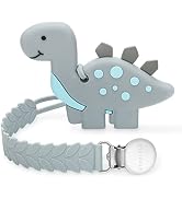 Teething Toys for Babies, Baby Teethers with Clip Silicone Baby Teether Toys for Boys and Girls I...