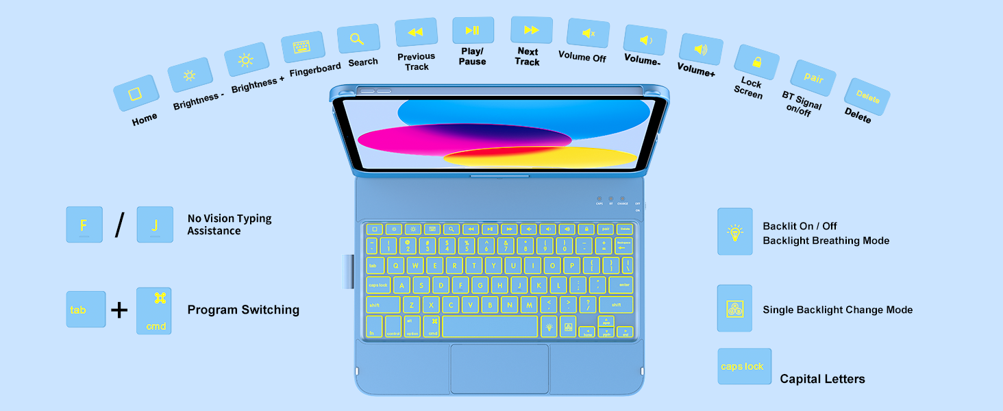 ipad a16 case with keyboard ipad a16 keyboard case ipad 11th generation case with keyboard ipad 10th