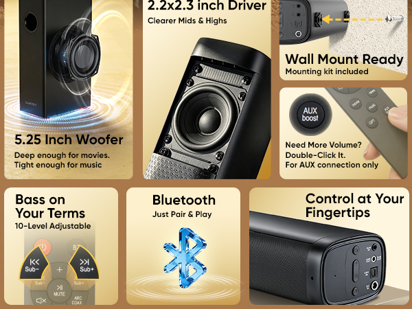 surround sound system for tv