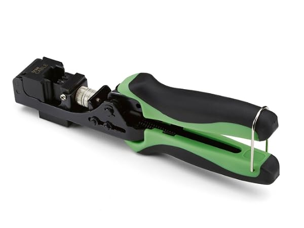 trueTERM ez termination keystone jack tool overhead view