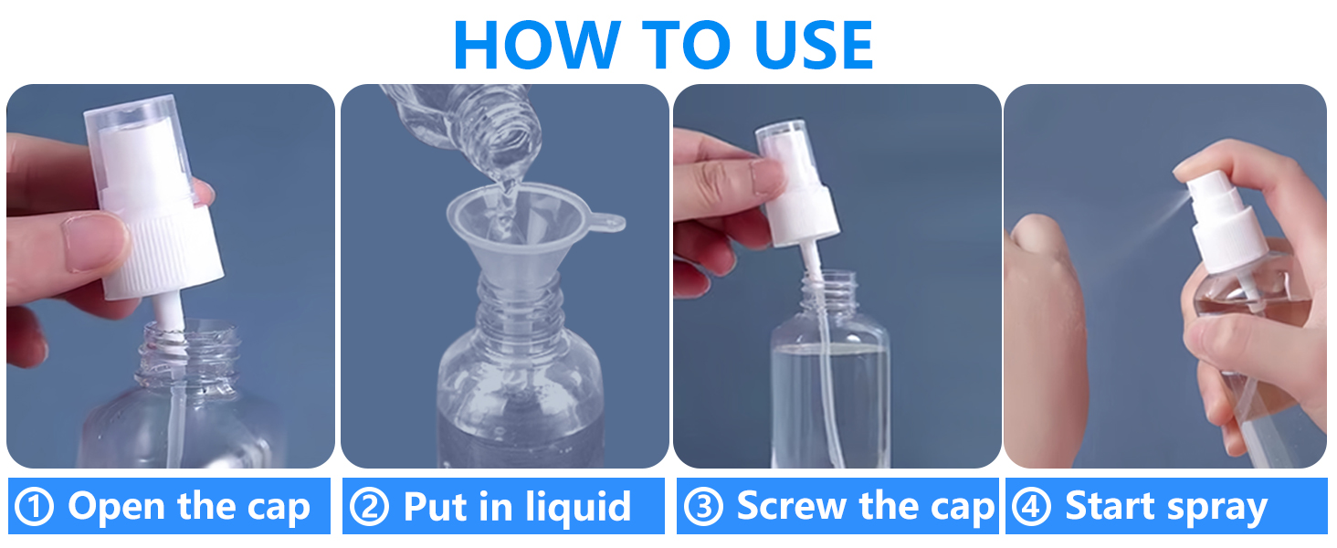 travel spray bottles