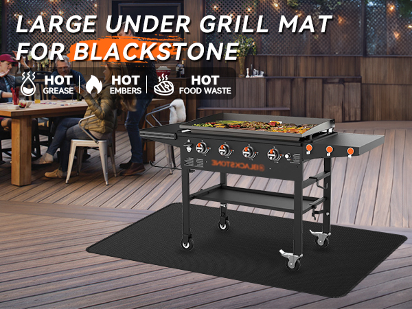 bbq under grill mat
