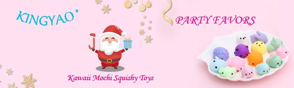 kingyao kawaii mochi quishy toys party favors