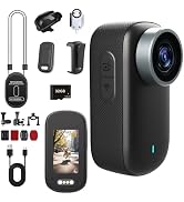 Fenpos 4K Ultra HD Sport Camera Body Camera, Mini Cam Portable Personal Camcorder for Sport and R...