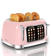 4 slice toasters pink