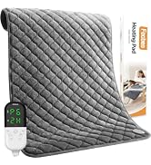 Focbeo King Size Heating Pad for Back 32"x24" Extra Large Heat Pad | FSA Eligible/HSA Electric He...